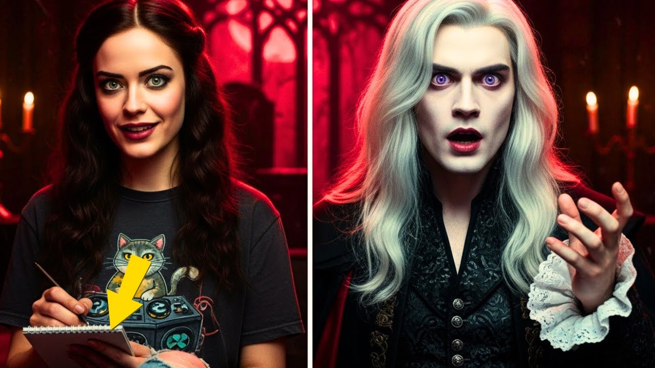 Vampire King Took An Aspiring Comedian And Is Horrified When She Writes All Her Jokes About Him