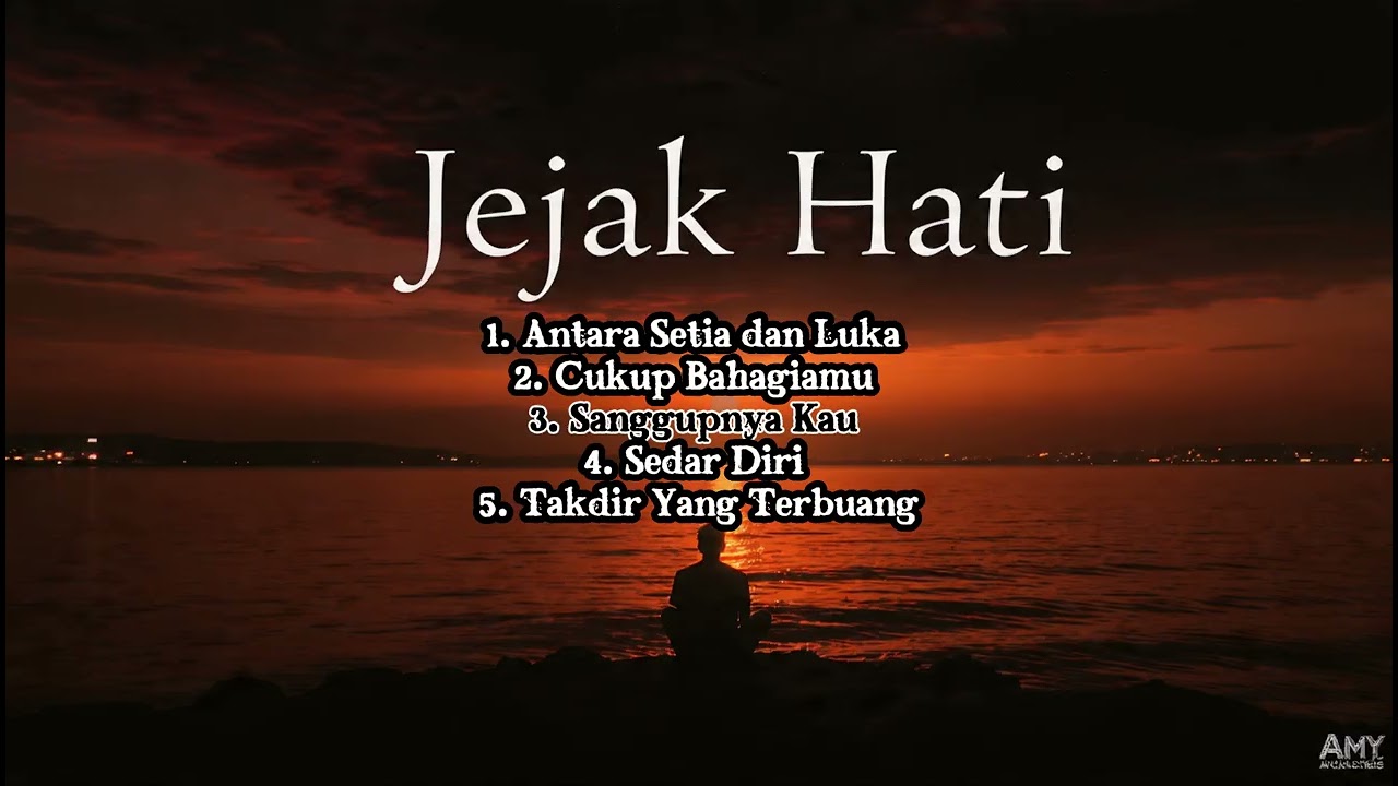 Jejak Hati | Slow Rock Ballad Malaysia | Antara Setia dan Luka | Bebas Copyright