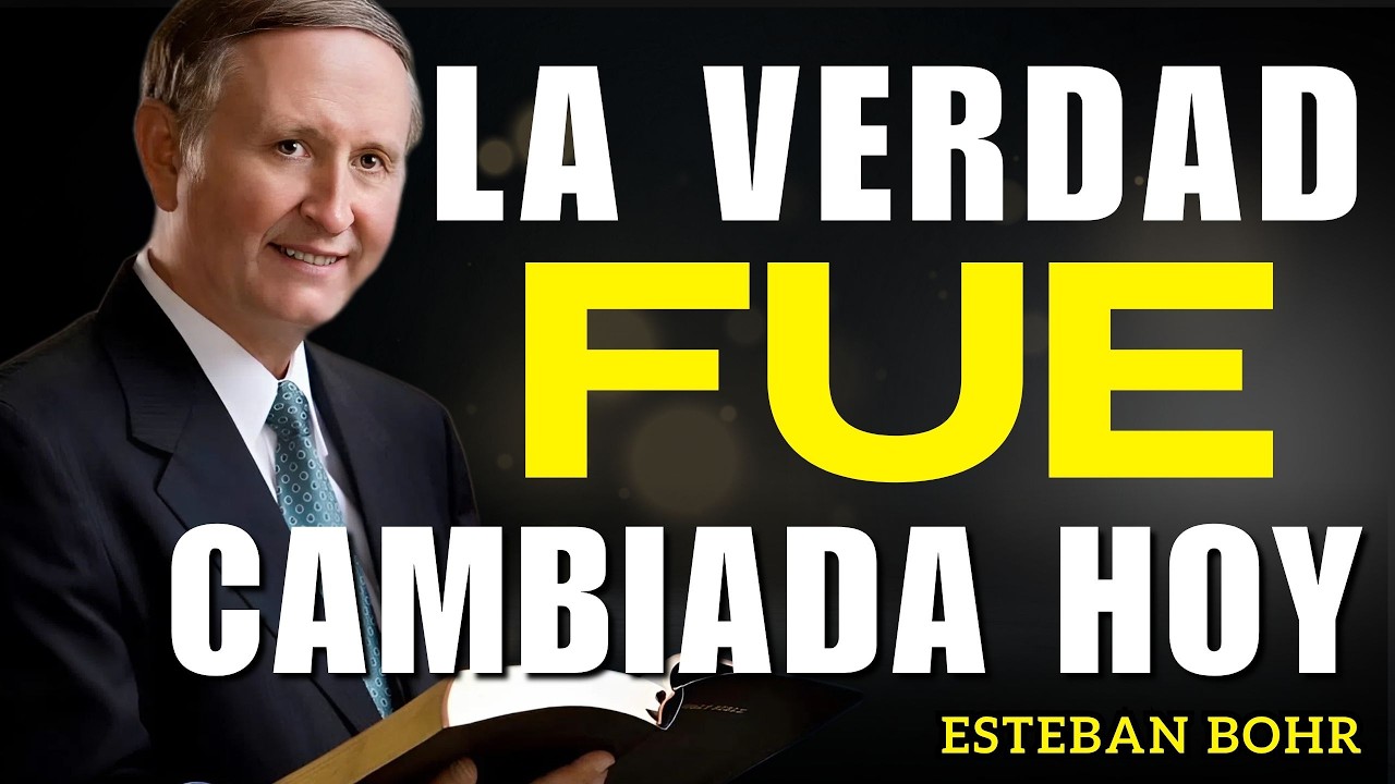 ¿El Mundo Cambió la Verdad de Dios por la Mentira? Profecía Impactante | Pastor Esteban Bohr