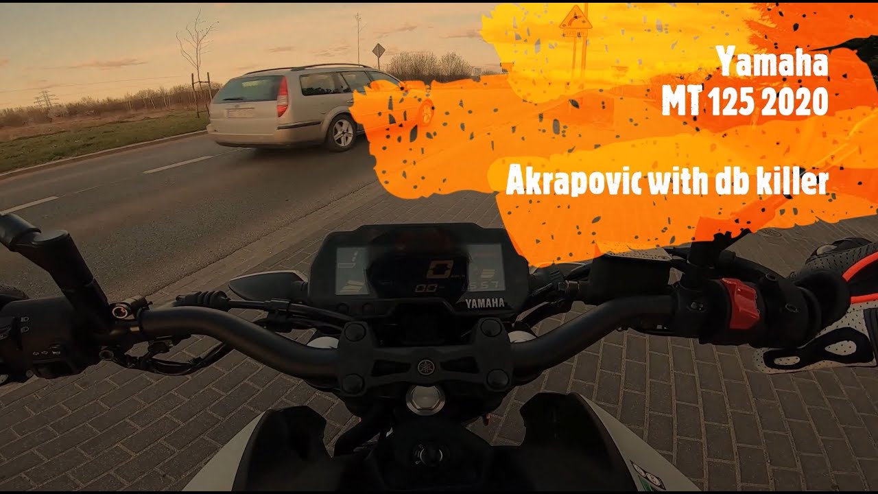 Yamaha MT 125 2020 Akrapovic