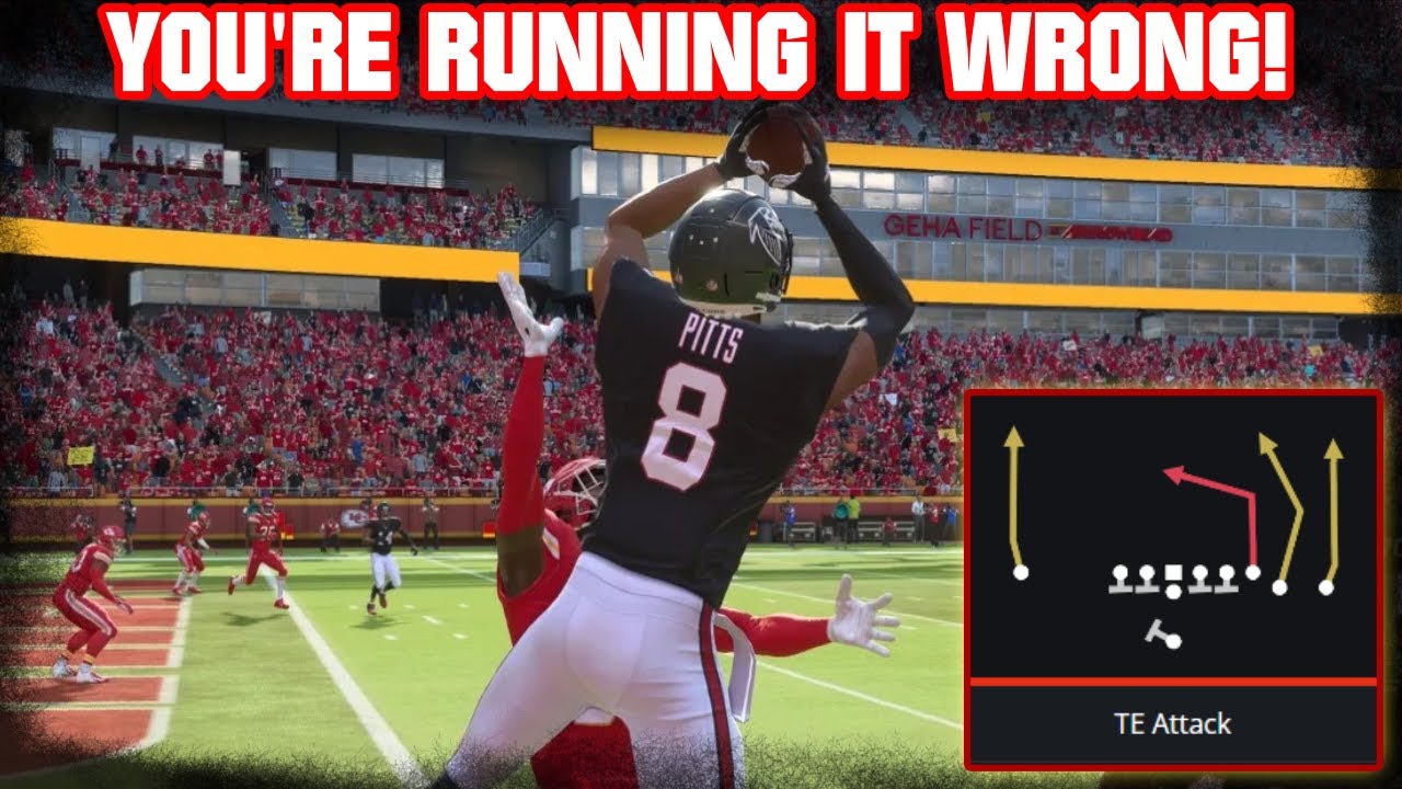 MADDEN 24 TIP: THE BEST WAY TO RUN TE ATTACK