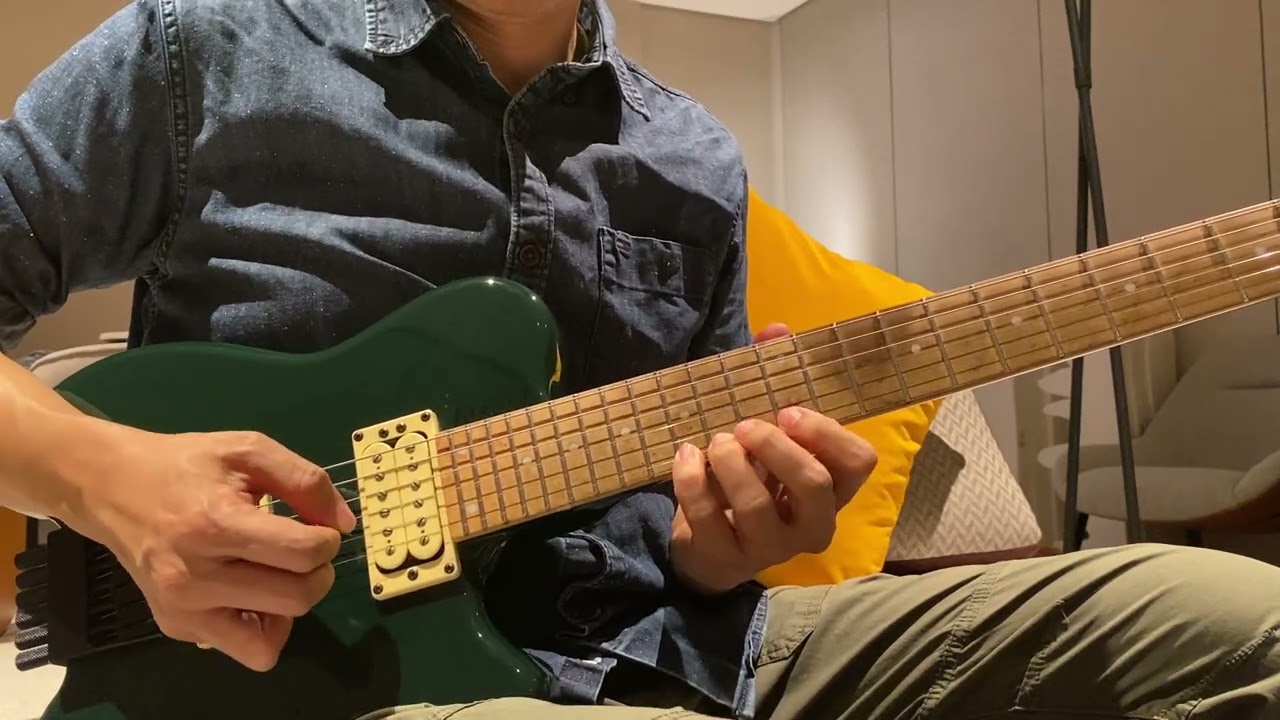 Lateral scale movement 3 note per string