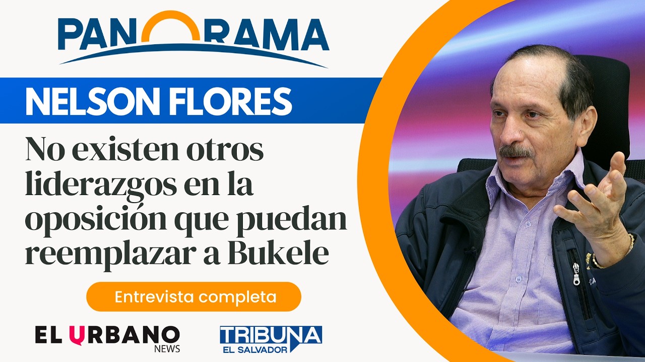 Nelson Flores - Especialista en administración pública | Panorama - Noticias El Salvador