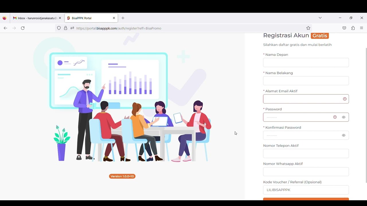 CARA JITU REGISTRASI TRY OUT ONLINE GRATIS