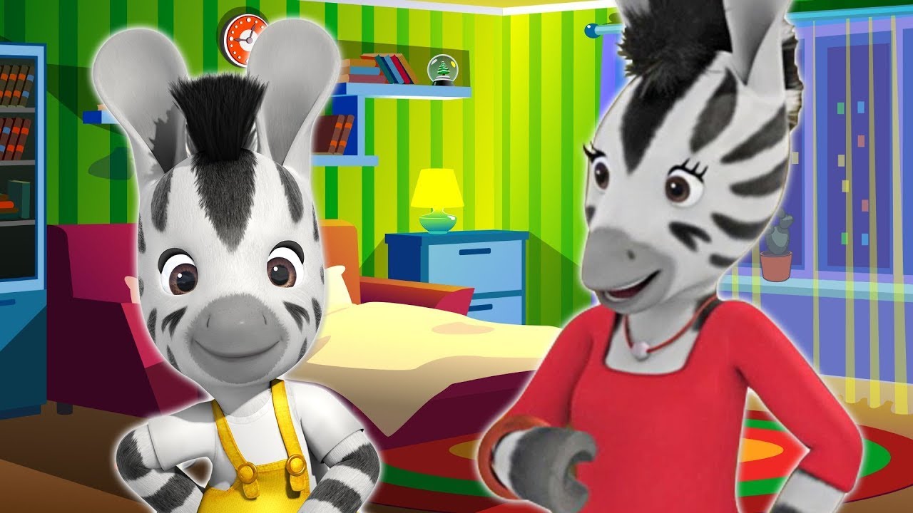 Bedtime Stories 💤 Cartoon For Kids | Zebra Cartoon | Zou in English
