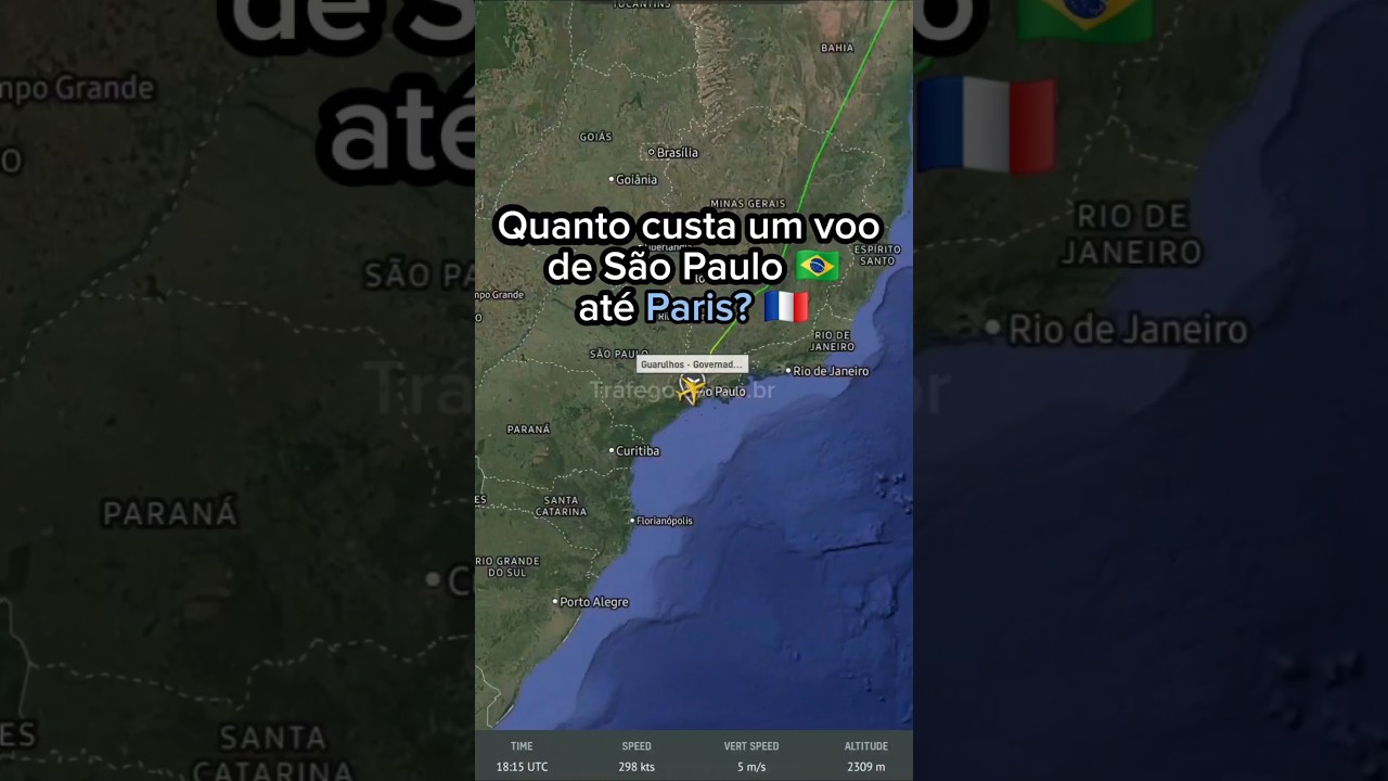 Quanto custa a passagem de S&atilde;o Paulo at&eacute; Paris ?