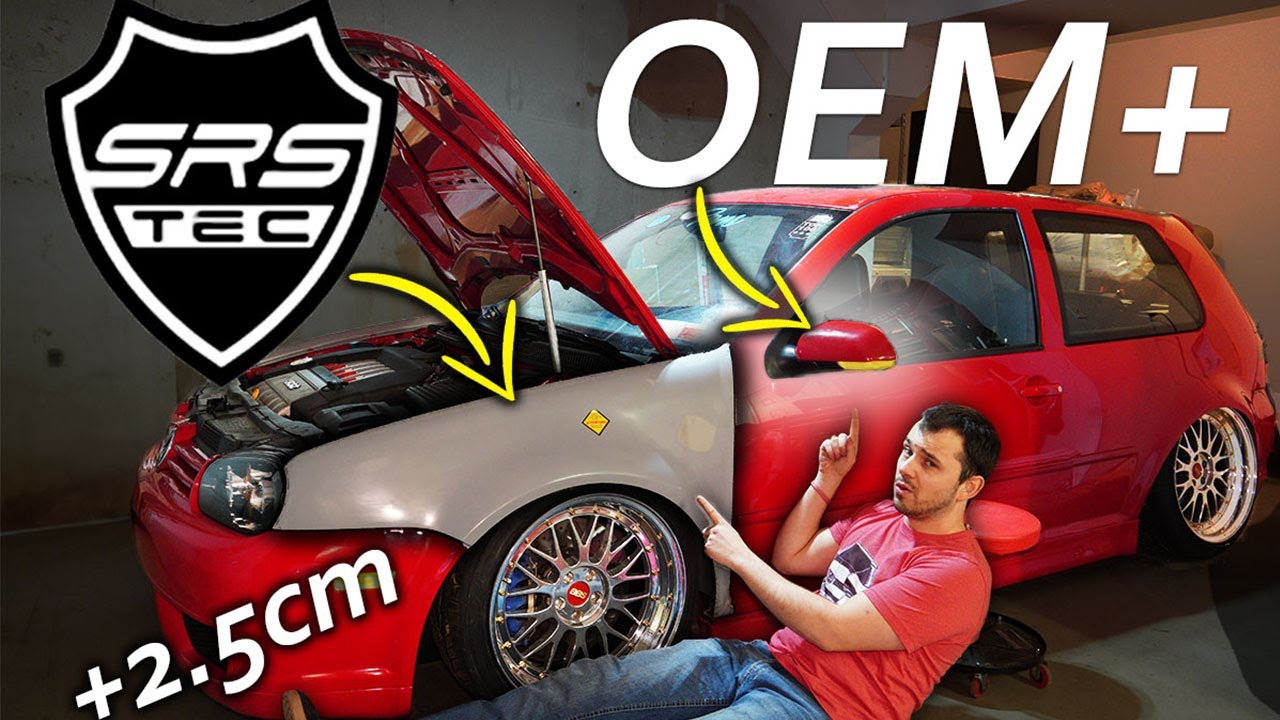 Wide Front Fenders and OEM+ Goodies for the R32