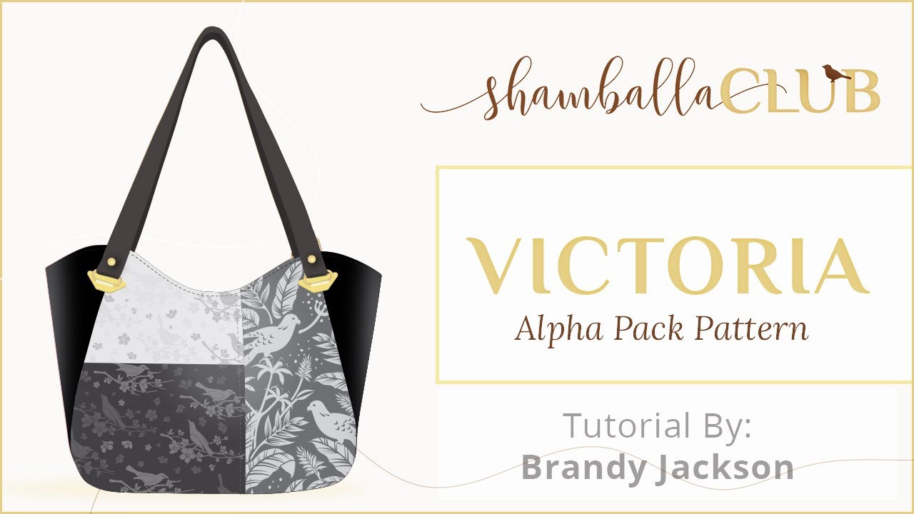 The Victoria Bag - Full Tutorial|Shamballa Bags