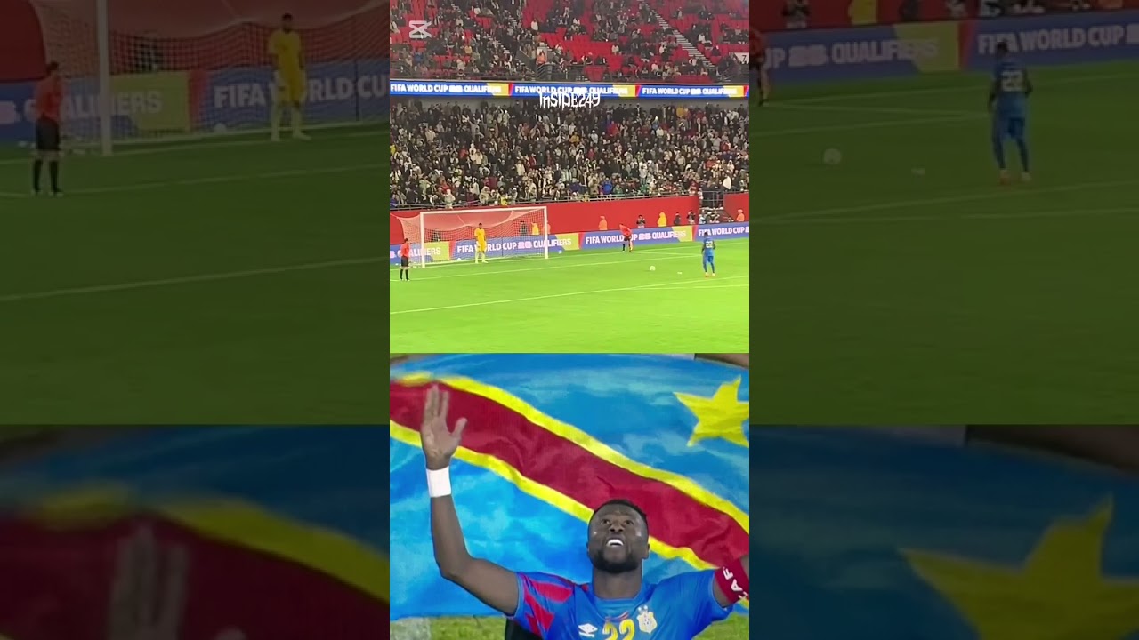 MBEMBA Penalty Goal vs NIGERIA   #congo #caf #drcongo #kinshasa #mbemba #worldcupqualifiers