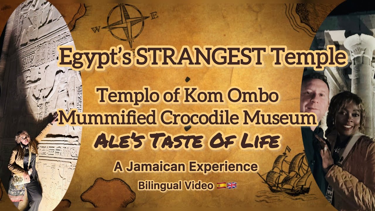Egypt’s Kom Ombo Temple & Crocodile Museum 🇪🇬 Aswan #viaje  #alestasteoflife #travel #vlog #egypt 