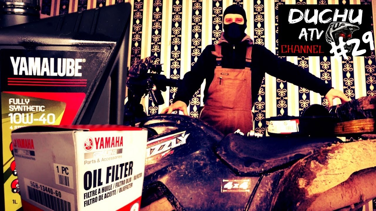 Wymiana oleju w Yamaha Grizzly | Jak wymienić olej w quadzie | Jaki olej do quada? DuchuATV Yamalube