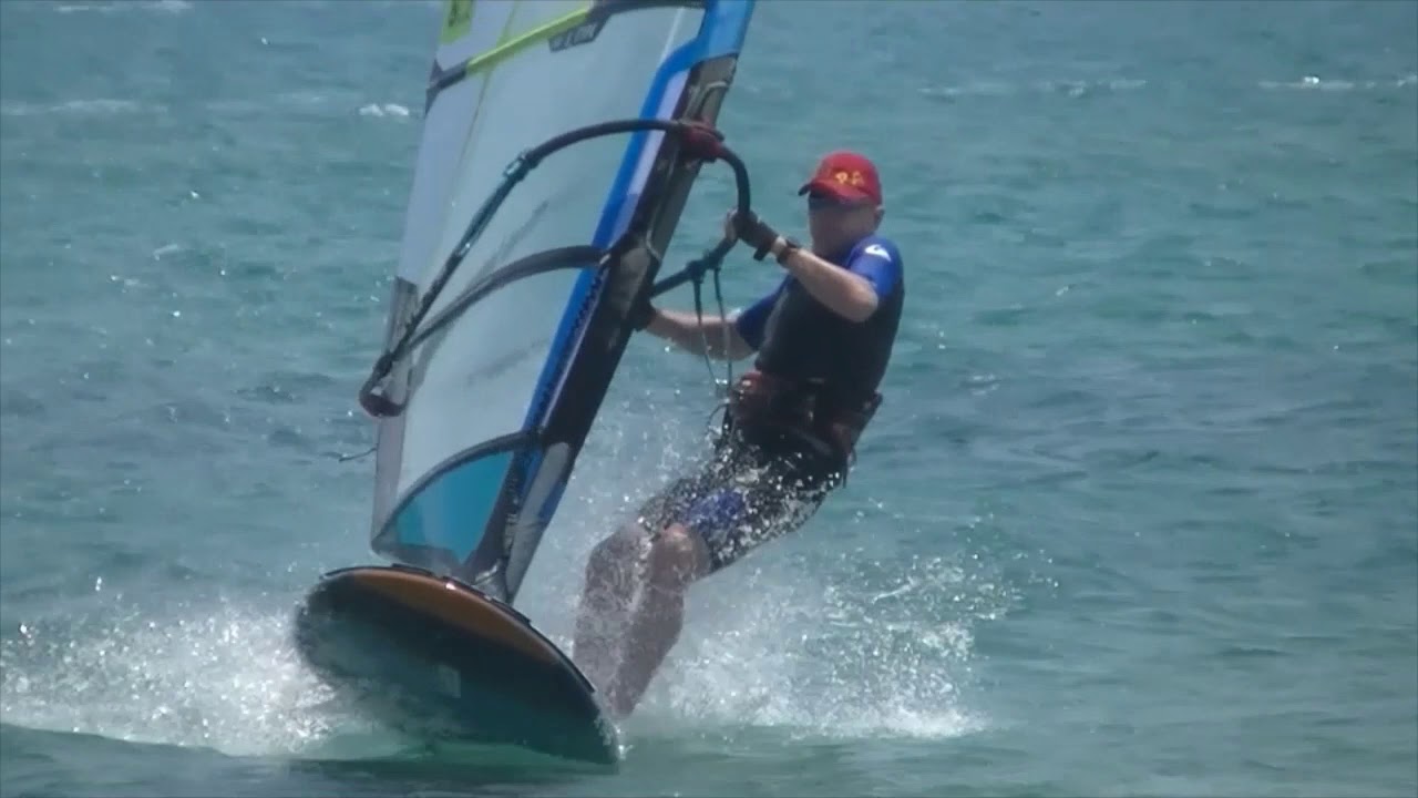 Windfoiling - początki