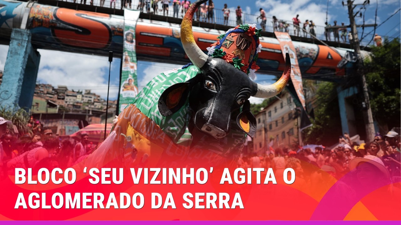 COM BENÇÃO DA BATERIA, BLOCO SEU VIZINHO AGITA O AGLOMERADO DA SERRA NESTE SÁBADO