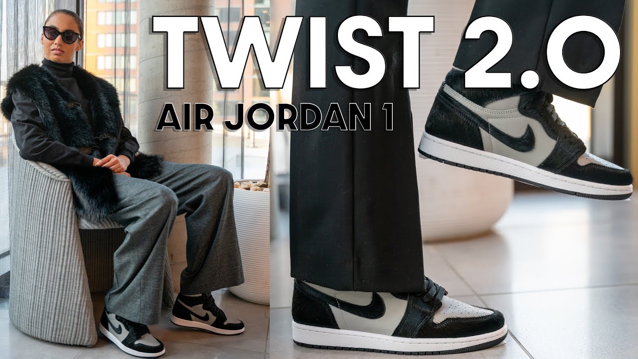 THESE AREN'T BAD AT ALL!  JORDAN 1 TWIST 2.0 MEDIUM GREY On Foot Review and How to Style