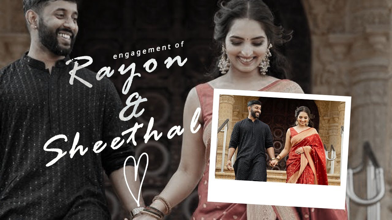 Engagement  of  Rayon & Sheethal on 14th June 2025 @ 2.30 pm