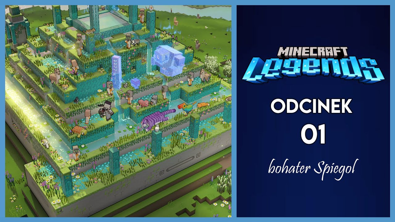 Minecraft Legends #1 - początek walki z piglinami, pierwsze misje! | odc. 01