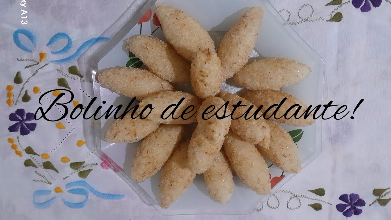 Bolinho de estudante tradicional!!