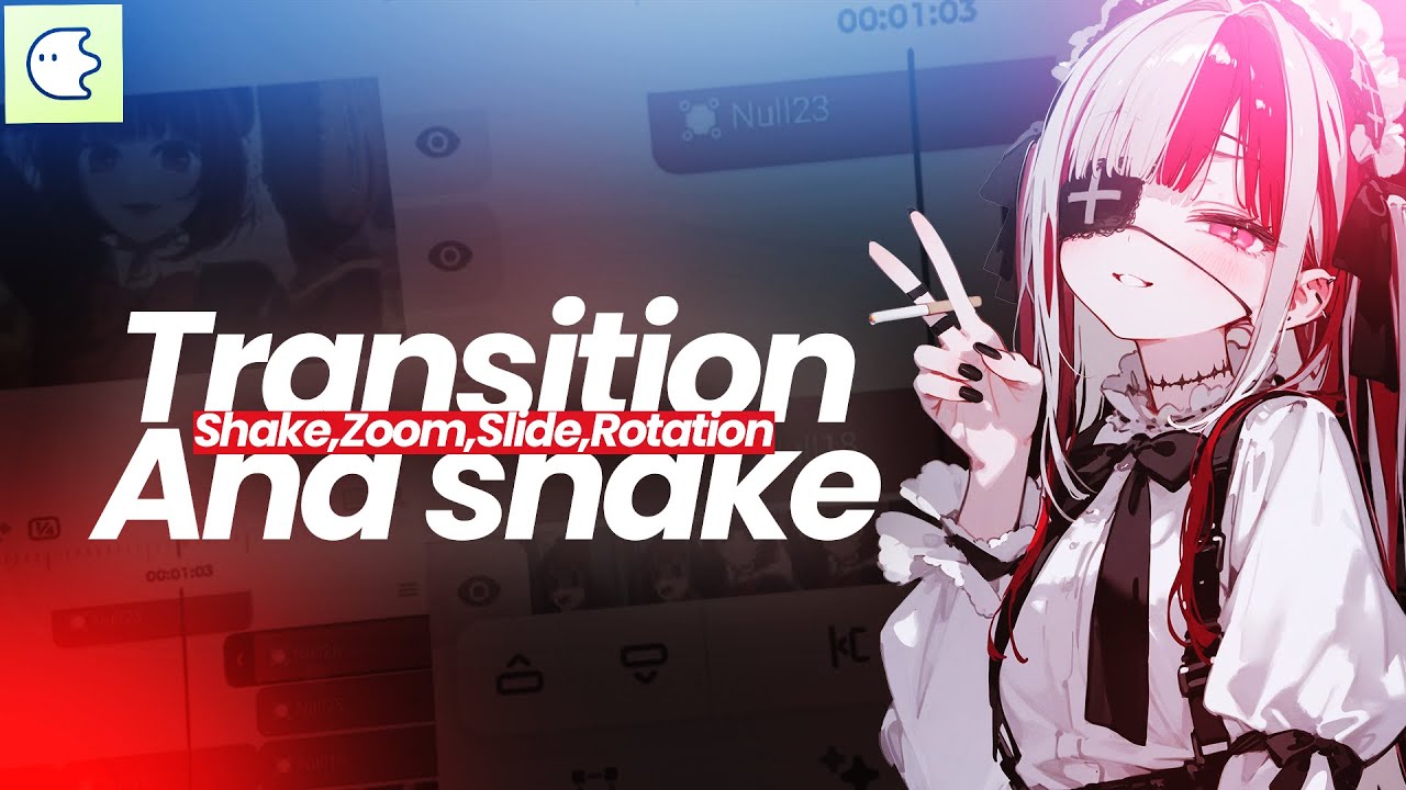 smooth transition and shake in blurrr apps - Tutorial AMV