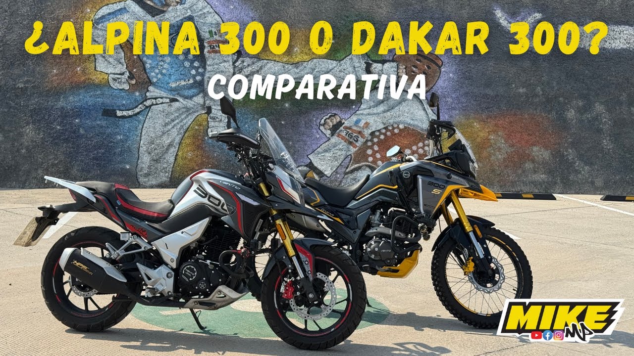 Vento Alpina 300 vs Vento Dakar 300 ¿Cuál conviene más? MIKE MP & @Yabs Biker