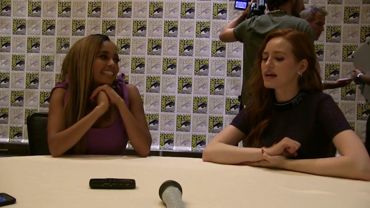 Madelaine Petsch & Vanessa Morgan - Riverdale Interview at Comic-Con