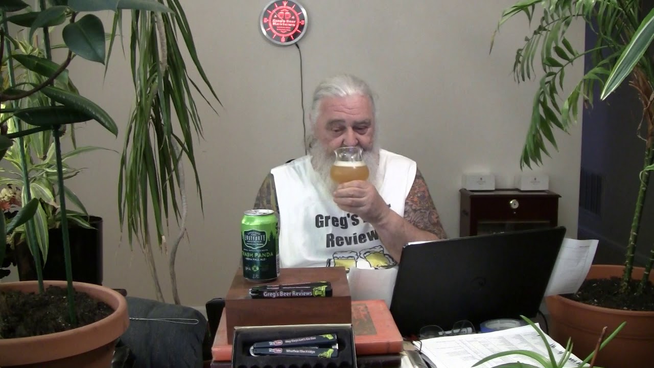 Beer Review # 3448 Lost Forty Brewing Sabro Trash Panda IPA