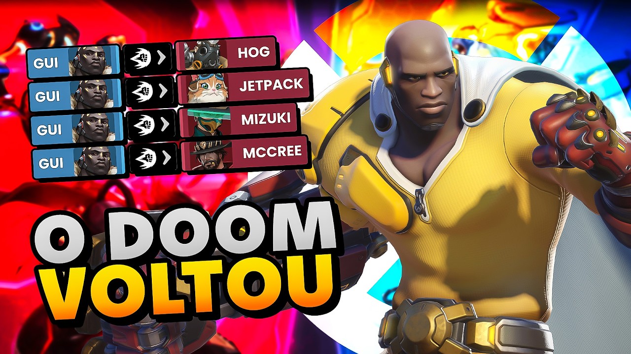 O MELHOR DOOMFIST ESTA DE VOLTA AO OVERWATCH