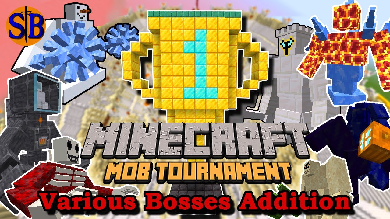 Various Bosses Addition Tournament | Minecraft Mob Battle