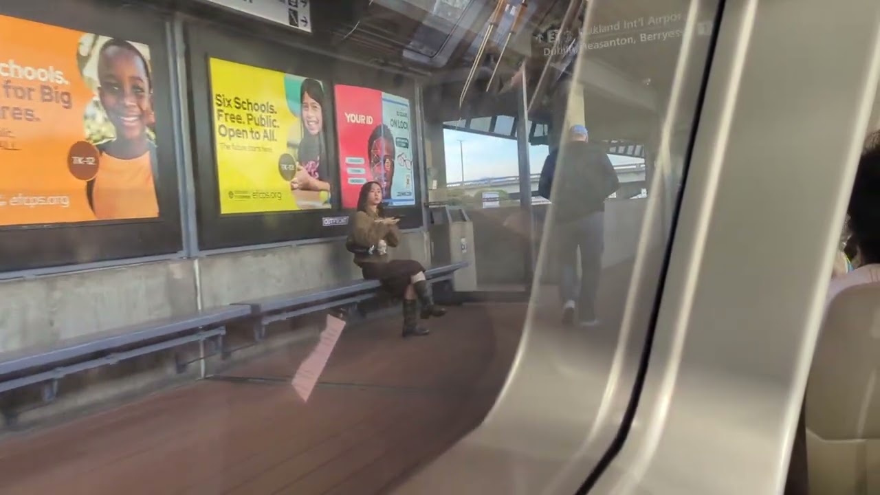 Southbound Blue Line (Lake Merritt - Bay Fair) ride