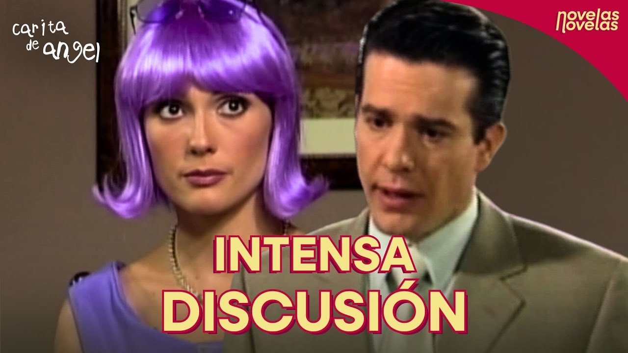 Luciano y Estefanía tienen una fuerte discusión por Dulce María | Carita de Ángel