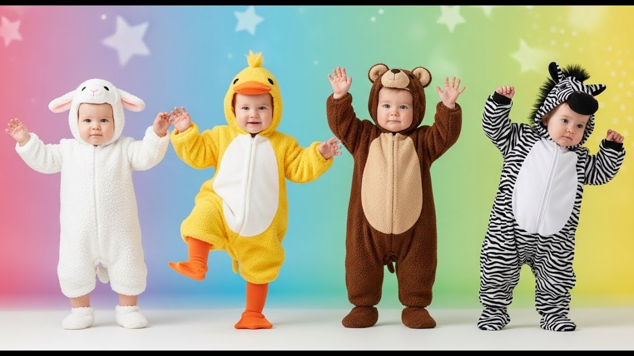 Dudi Dudi Dam Dam Dance | Funny Kids Videos | Kids & Babies Rhymes