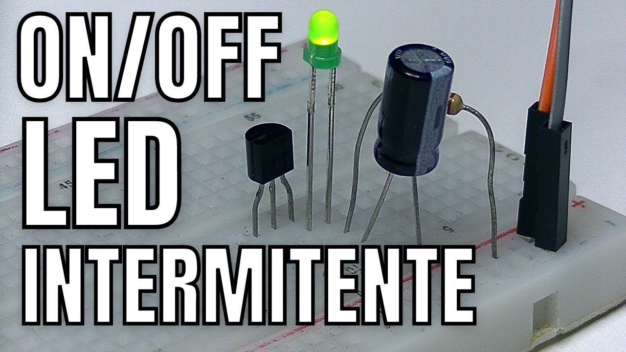 LED Intermitente Sin ARDUINO! (ni 555 😎 )