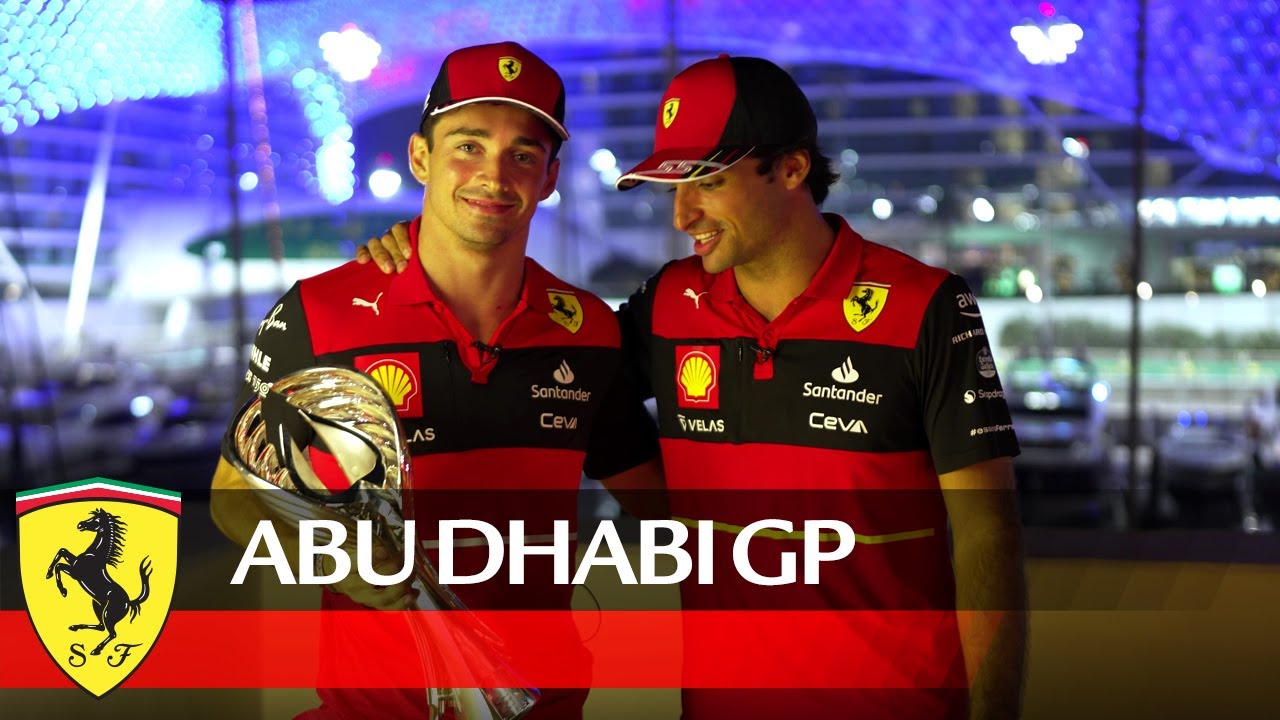 Charles and Carlos’ Message after the Abu Dhabi GP