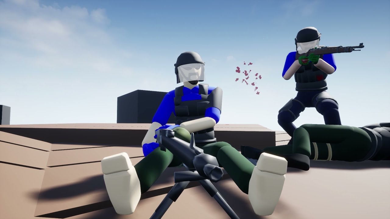 [Manta's Warbox] (free version) - Satisfying Ragdoll Physics! Brutal Gameplay! Ragdoll Showcase #6
