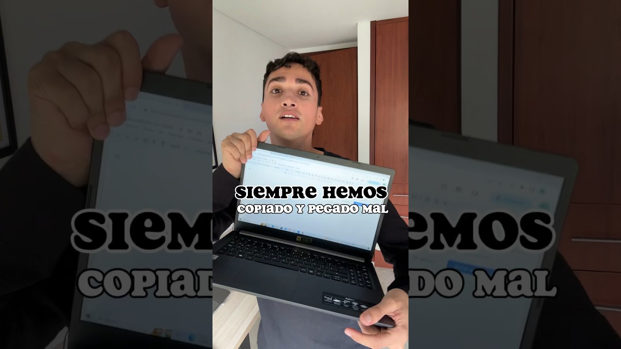 Esta es la forma correcta de copiar y pegar #shorts