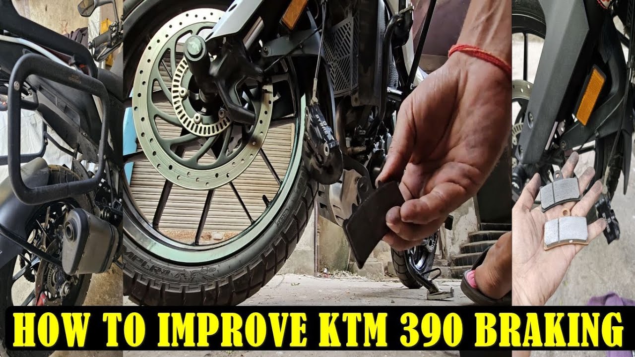 Easiest Way Of Replacing Brake Pads On KTM 390 Adventure | New Mods For Next Long Ride