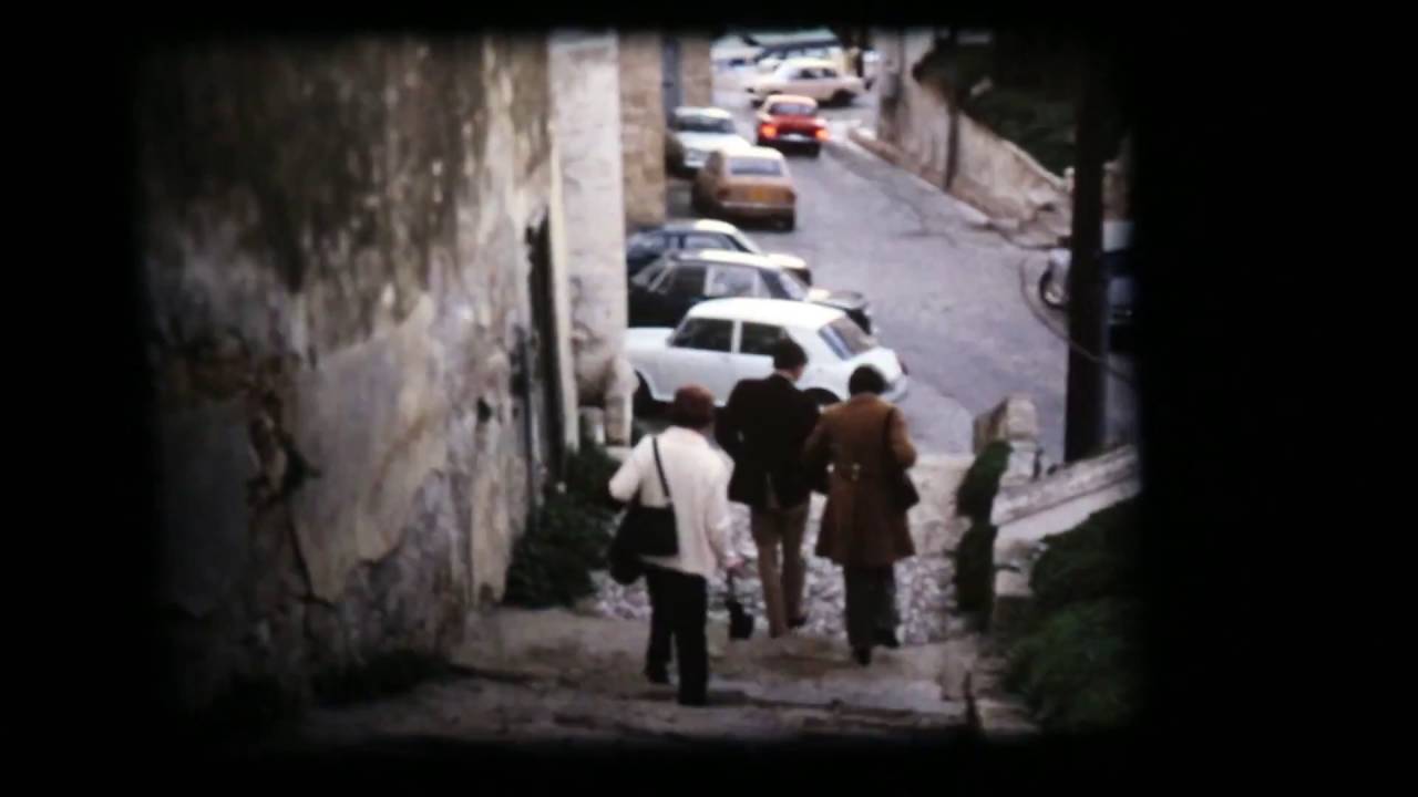 1950s Cyprus holiday vintage cars cine film (Cyprus 003A2445)