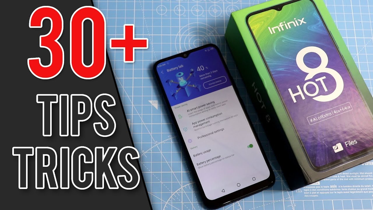 INFINIX Hot 8 TIPS & TRICKS | HIDDEN FEATURES IN HINDI