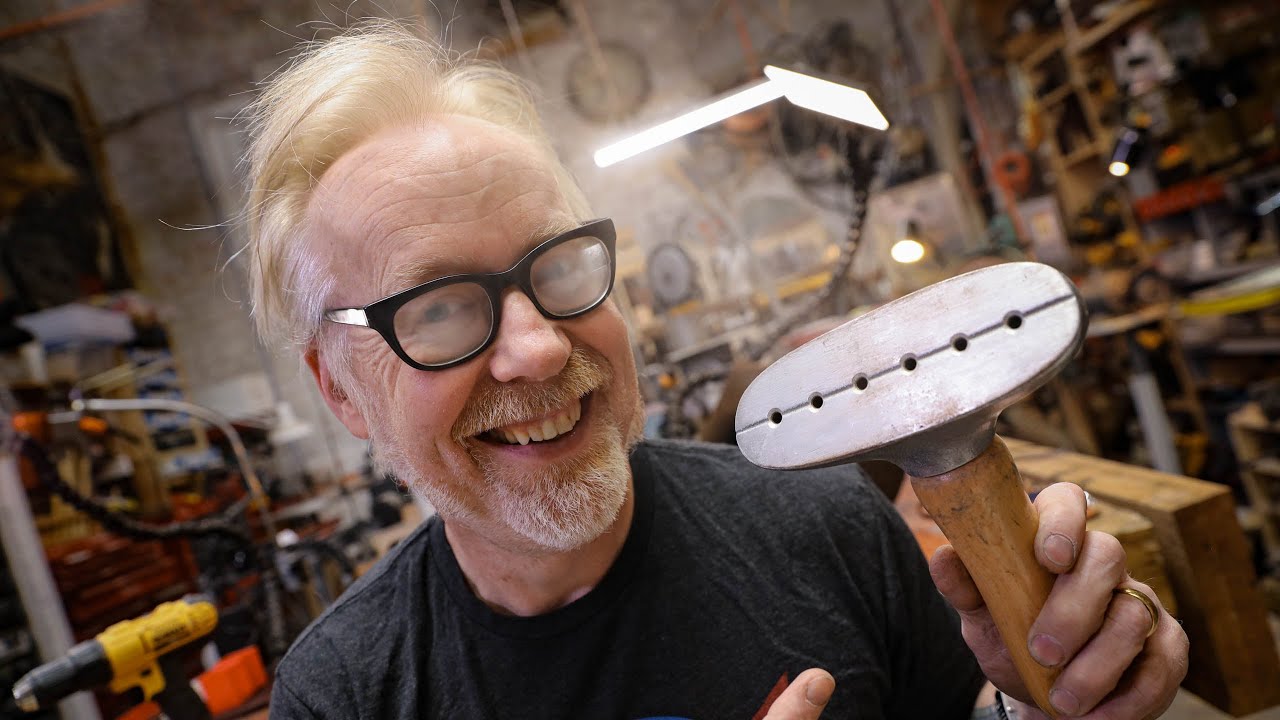 Adam Savage's Favorite Tools: Fabric Steamer (and a New Hat!)