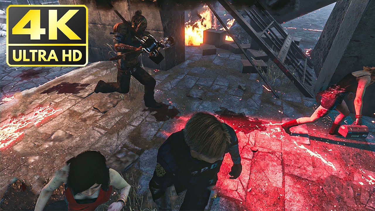 Dead by Daylight | Survivor Gameplay Against Hillbilly [4K 60 FPS] (No Commentary)