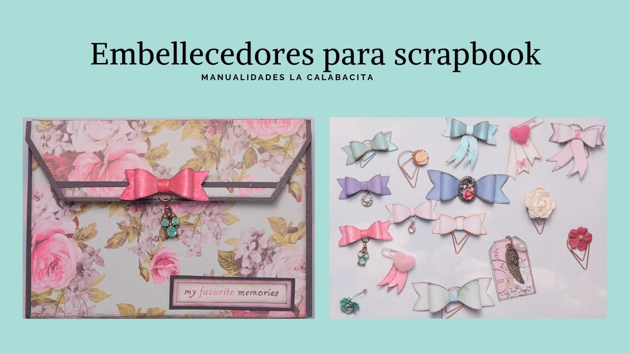 Embellecedores para scrapbooking(TUTORIAL)