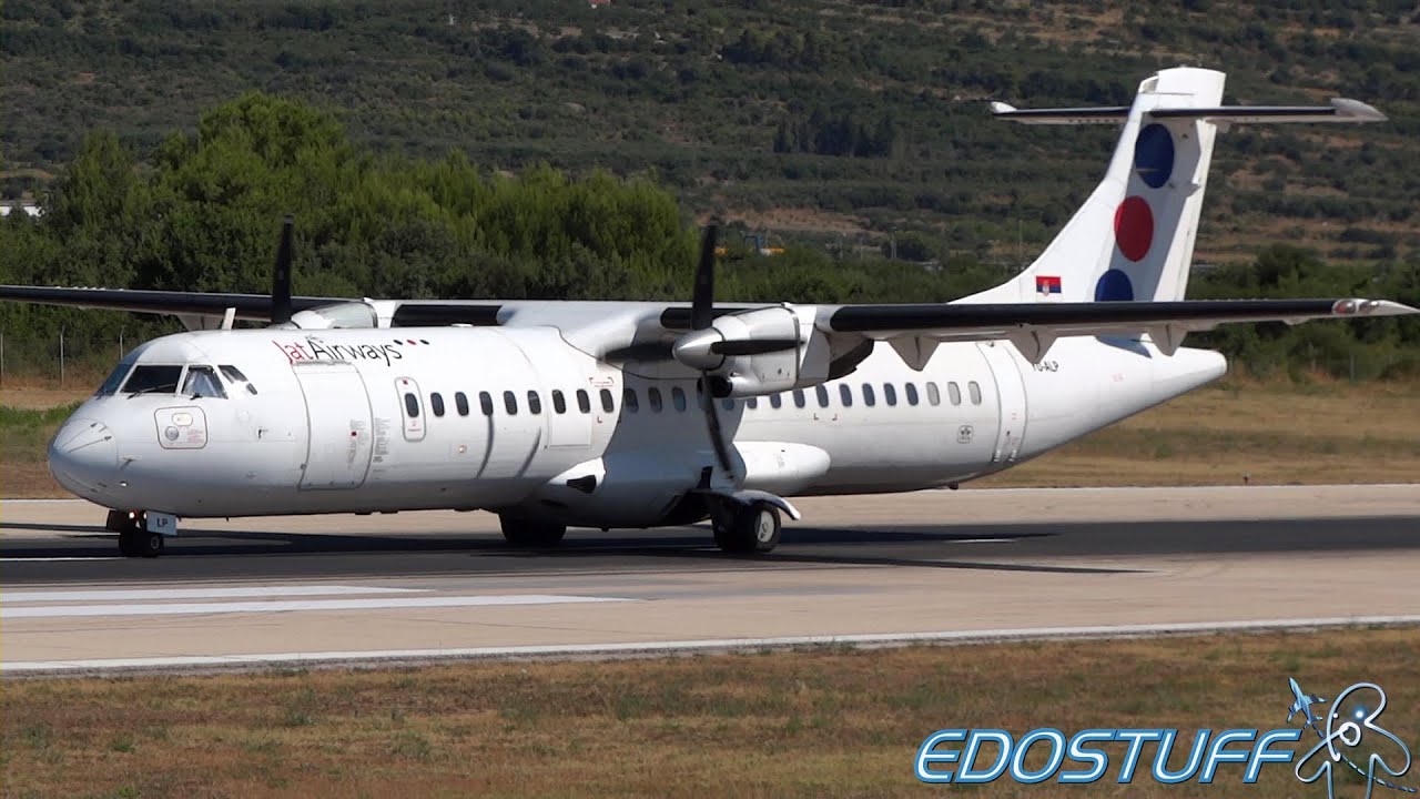 JAT Airways - ATR-72-202 YU-ALP - Takeoff from Split airport SPU/LDSP