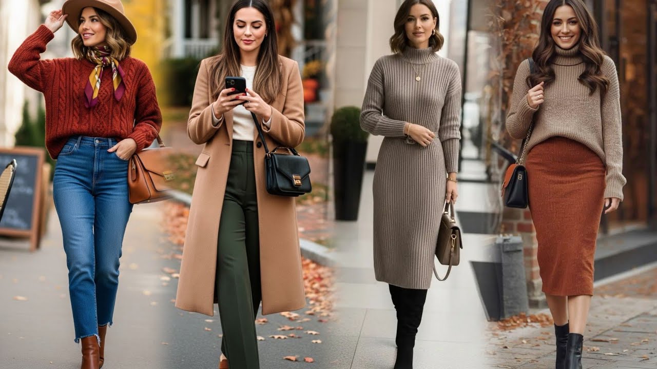 ✨🍂 MODA OTOÑO–INVIERNO MUJER: Cómo Vestir Elegante, Abrigada y con Estilo Esta Temporada ❄️👢