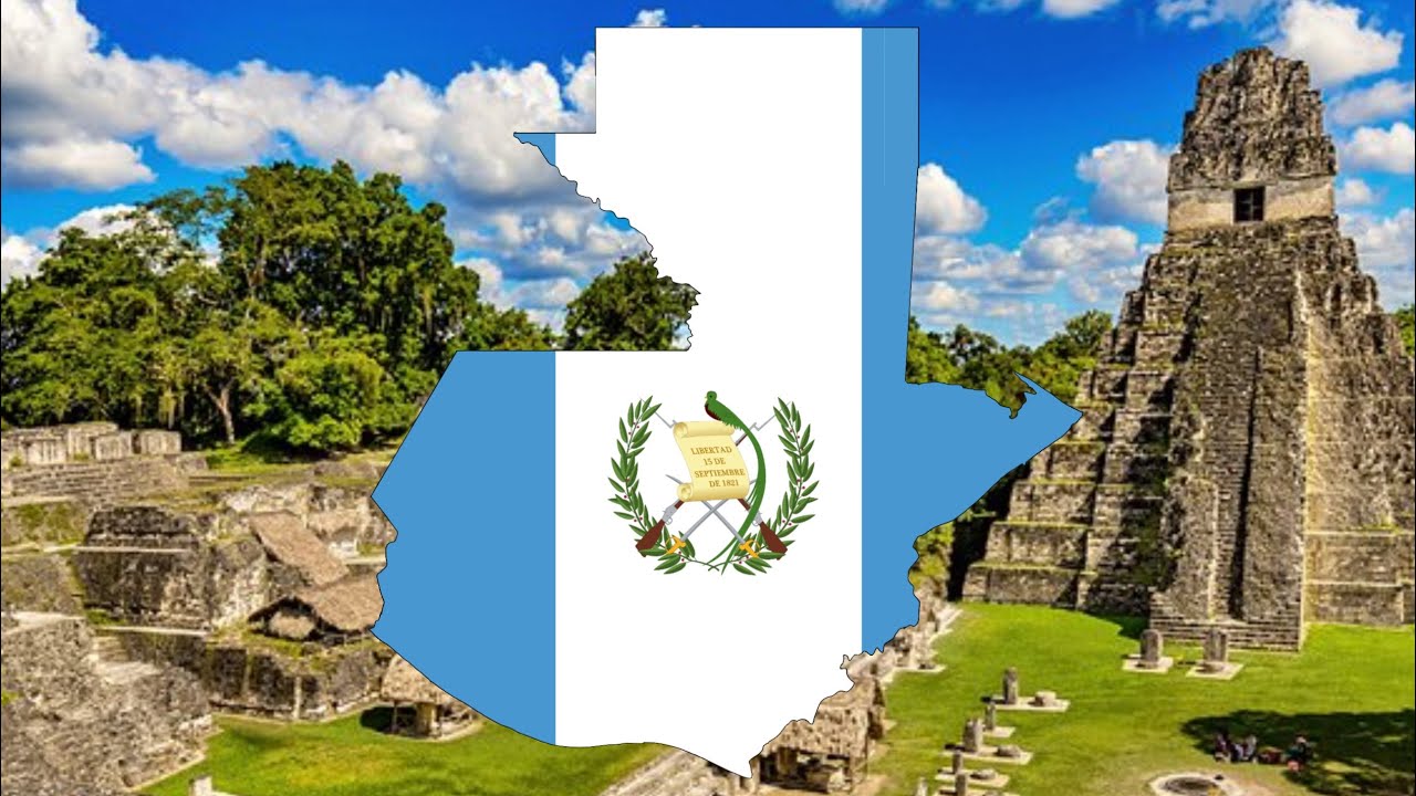 Guatemala - Flag Map Speedpaint