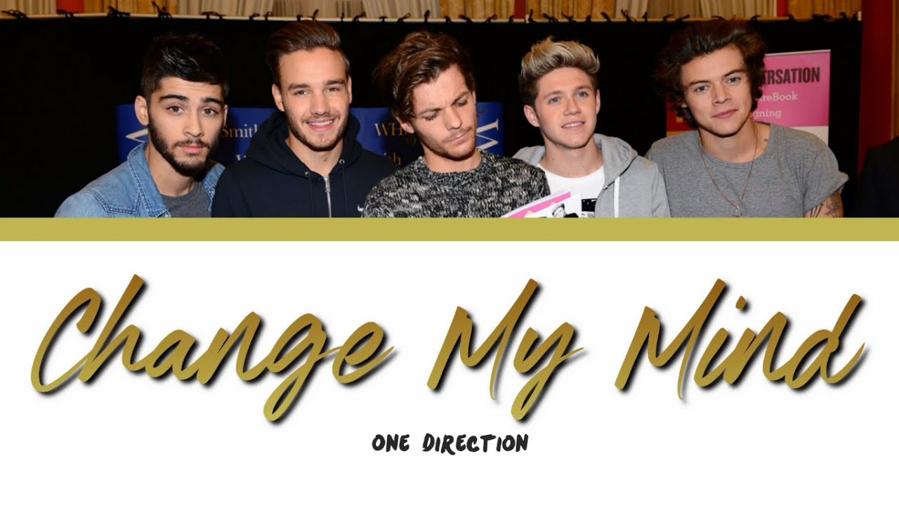 ONE DIRECTION - CHANGE MY MIND lyrics (Color Coded)