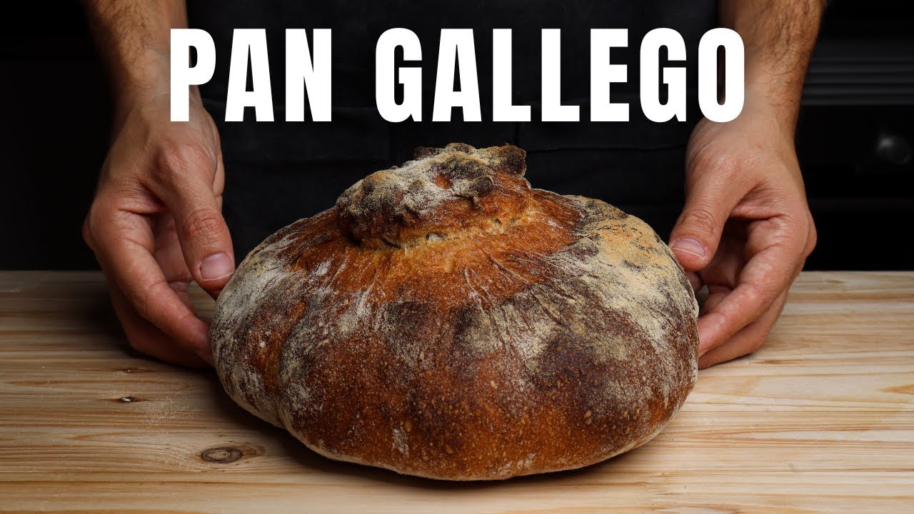 Cómo hacer PAN 100% GALLEGO SIN AMASADO |MOÑA GALLEGA|