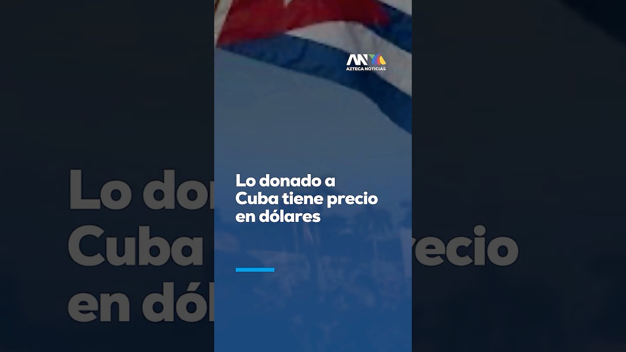 La ayuda enviada a Cuba termina vendi&eacute;ndose en tiendas del propio r&eacute;gimen
