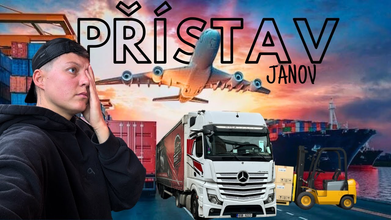 TRUCK TRIP🚚 PŘÍSTAV⁉️🚢⚓️DOUFÁM, ŽE NAPOSLED❕