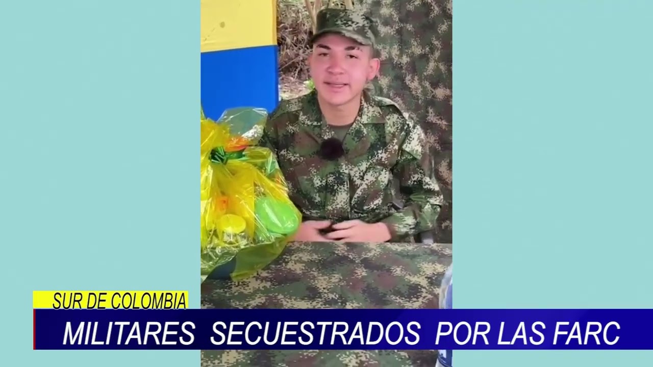 Se conoce pruebas de supervivencia  de los siete militares en poder  de  las Farc en el sur de Col