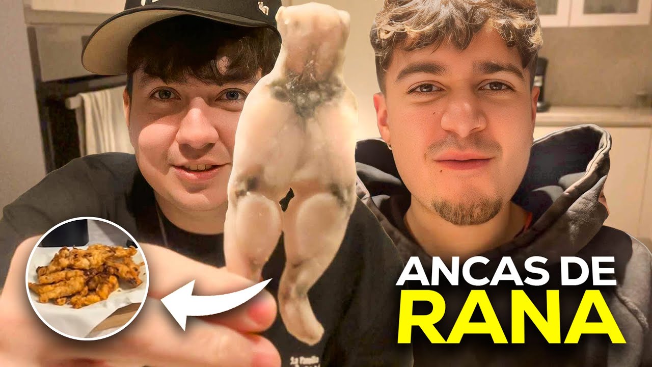 COCINÉ ANCAS de RANA 🐸 🤢 | Cocinando con Ñe 🧑🏼‍🍳