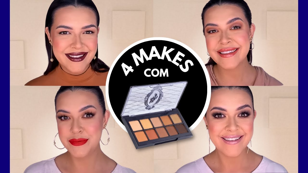 RESENHA BT TRANSITION + 1 PALETA 4 MAKES (4 inspirações neutras de make) | Lançamento Bruna Tavares